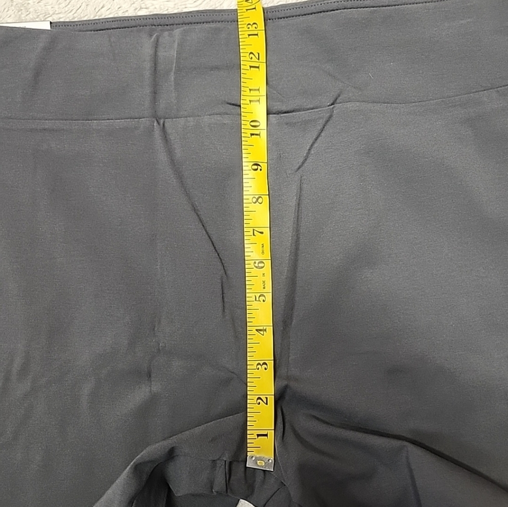 New Terra & Sky Women's High-Waisted Ankle Length Legging Plus Size 4X Grey - Picture 10 of 12